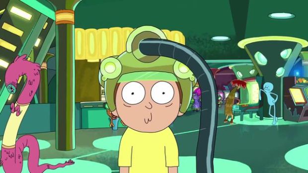 Rick and Morty VR Cartoon Image